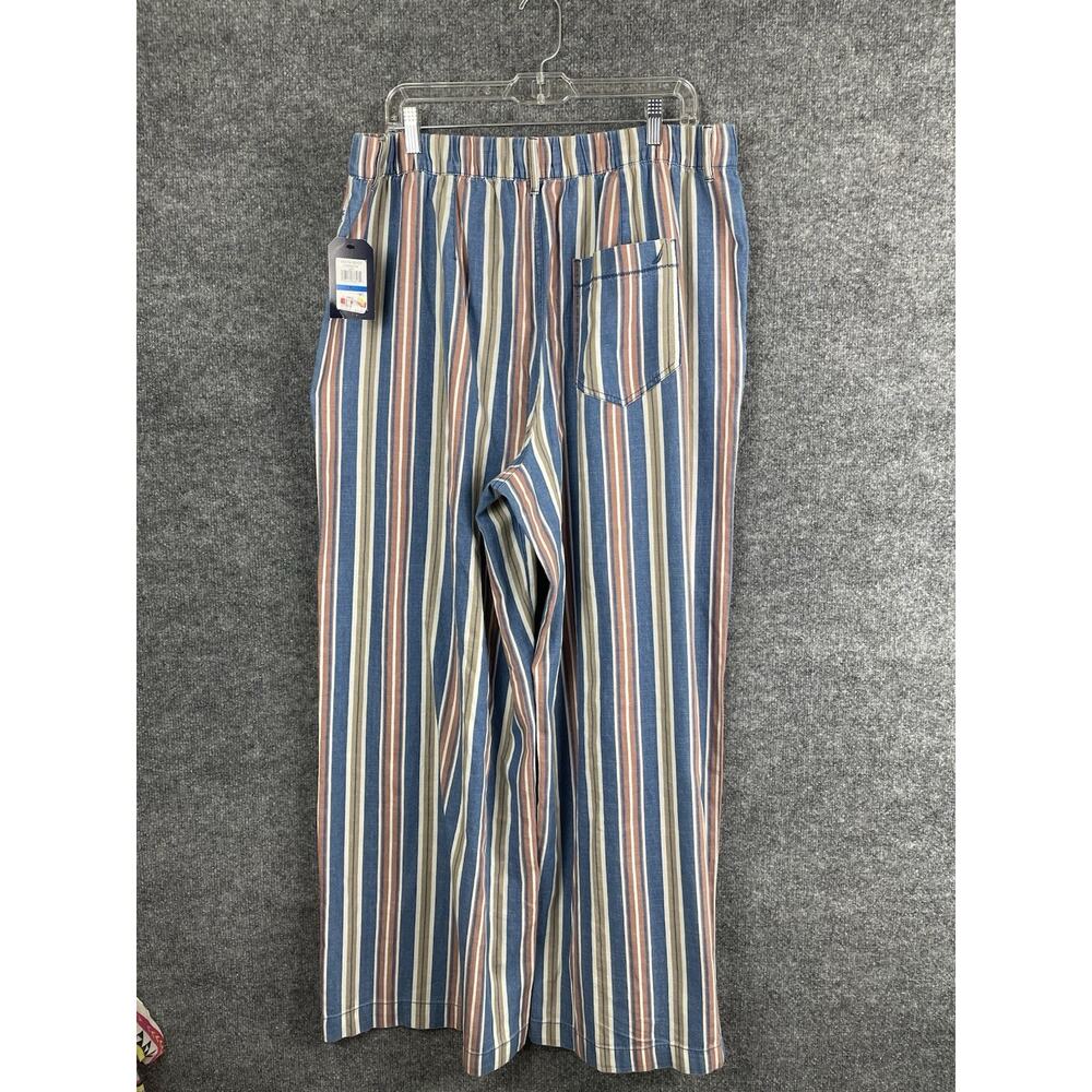 Nautica Laguna Beach Wide Legs Pants Large With Pockets NWT Size XL/TG - Picture 7 of 15